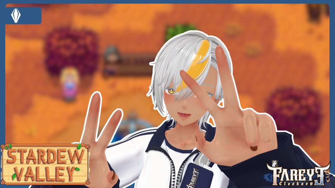 〔STARDEW VALLEY〕berkebun sambil freetalk〔Fareye Closhartt | LIVIUM〕