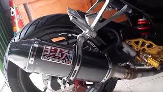 Knalpot Yoshimura Carbon Vixion R15 Cb150 Verza Cbr150 Gsx150 Byson keren