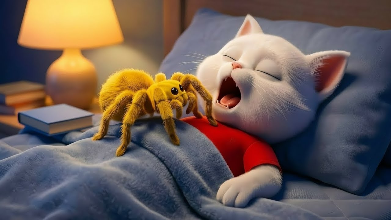 😱 OMG 🕸️🐱 Cute Kitten is in Big Trouble 🕷️ Spider’s Magic Curse Story | Cat Story