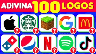 Adivina 100 Logos Más Famosos del Mundo ??? Quiz | trivia