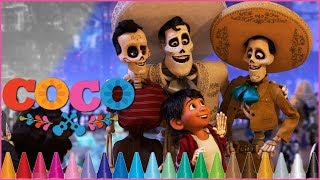 Coco Movie Coloring Pages - Kids Coloring Book with Miguel, Ernesto de la Cruz