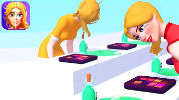 MAKEOVER RACE 👸💄💋 Gameplay All Levels Walkthrough iOS, Android New Game Update Max Level P4LL