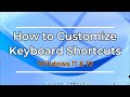 How to Customize Windows 11 Keyboard Shortcuts in Tamil