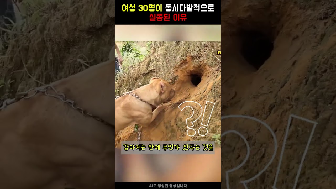 여성 30명이 동시다발적으로 실종된 이유