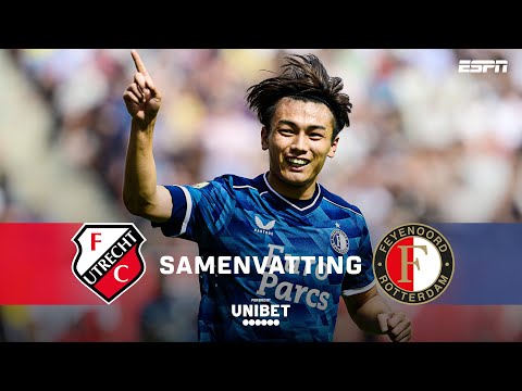 AYASE UEDA opent REKENING in FEYENOORD-shirt! ??? | Samenvatting FC Utrecht - Feyenoord