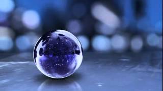 Glass ball orb with snow - After Effects