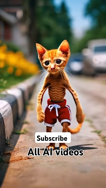 Miau miau gym 💪 #short #shorts #miaumiau #ai #youtubeshorts