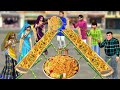 Bamboo Noodles Slide Street Food Hindi Moral Stories Hindi Kahani Hindi Stories Funny Comedy Video