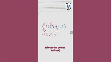 Add Maths | Differentiation made EASY!! #shorts