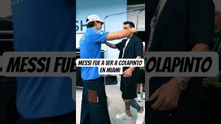 Messi fue a ver a Colapinto en Miami | #F1 #Colapinto