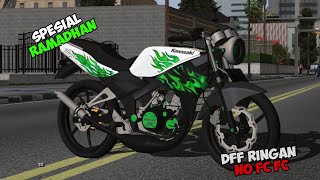 (SHARE) KAWASAKI NINJA SS STRIPING API HIJAU SEPESIAL MENYAMBUT BULAN RAMADHAN 🥰🔥 || GTA SA