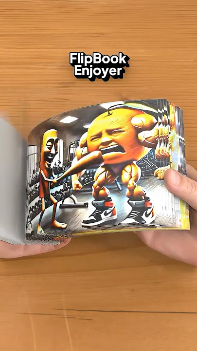 Udin din din din dun madin din din dun vs Tung sahur - Flipbook Enjoyer #short #shorts #flipbook