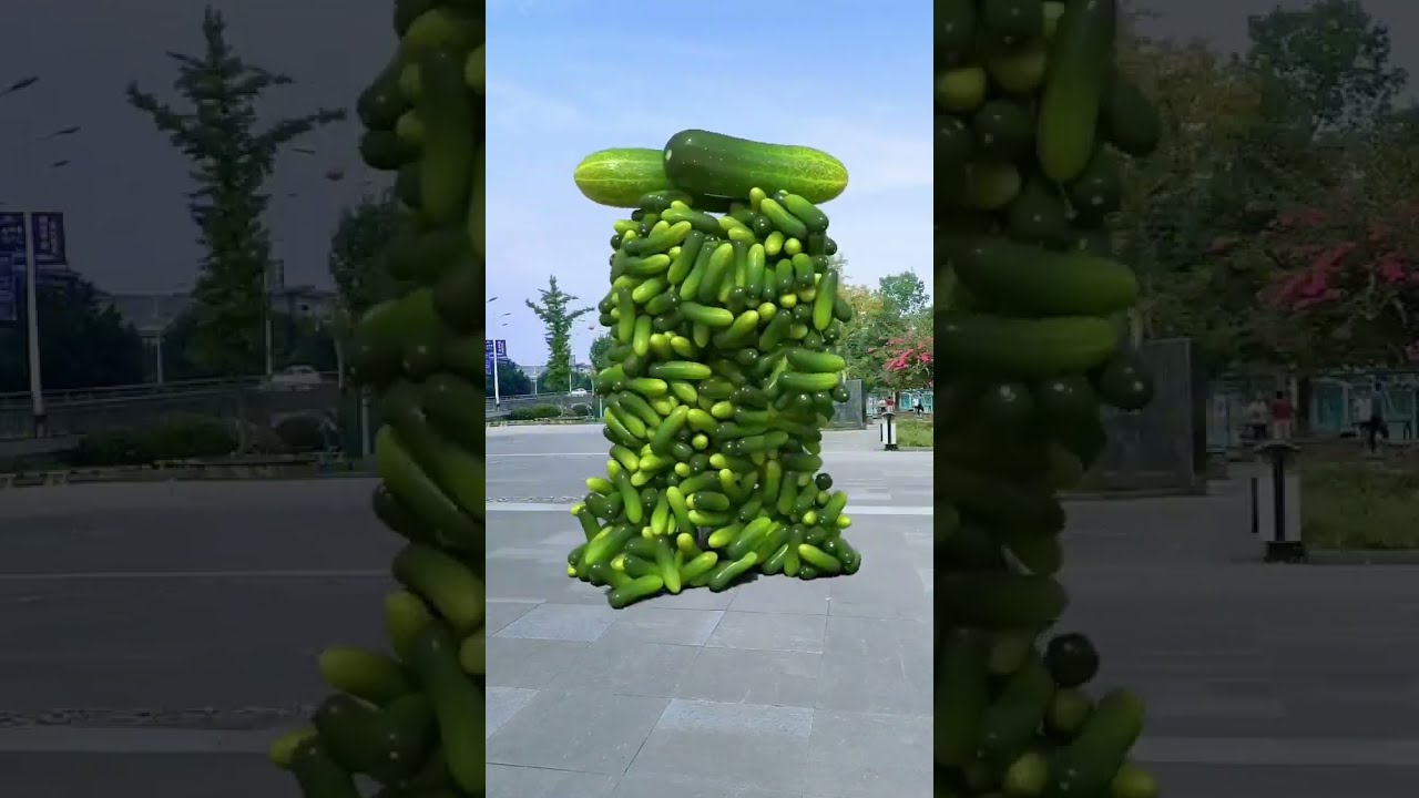Vegetables on the touch3D Special Effects  3D Animation  shorts  vfxhd