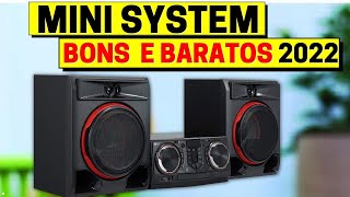 TOP 5 MELHORES MINI SYSTEM 2022 ✔ Só Os Melhores Custo Benefício do Mercado!