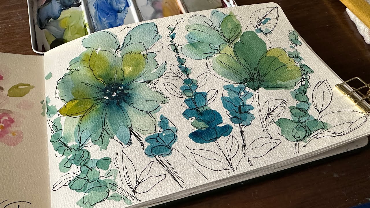 本33／Painting Fresh Florals in Watercolor 本33／Painting