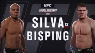 EA Sports UFC 2 - Anderson Silva vs Michael Bisping | Gameplay (HD) [1080p60FPS]