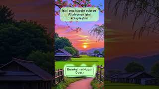 Bereket Ve Huzur Duası