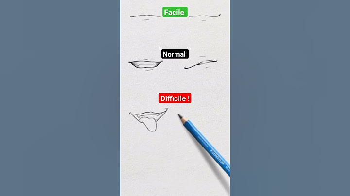 Comment dessiner une bouche 👄#débutant #manga #facile