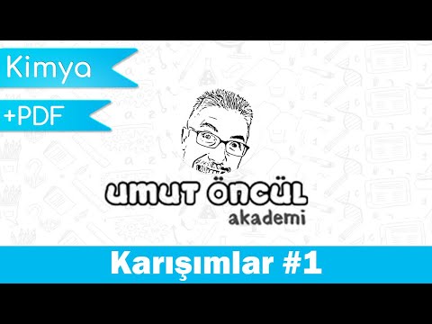 Kimya | TYT | Karışımlar #1 | +PDF