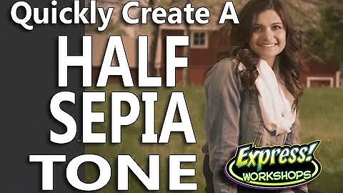 How to Create a Sepia Tone Effect in Photoshop CC