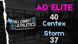 AD Elite ‘27 vs Centex Storm ‘24 (40-37win) 4/20/24