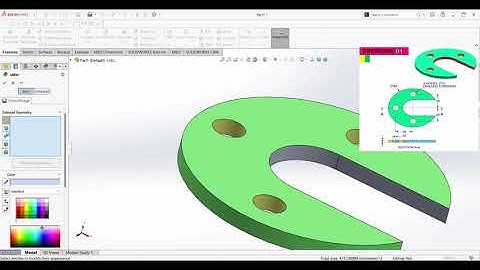 “SolidWorks Exercise 01 | Full 3D Modeling Tutorial for Beginners (Mechanical Drawing)”