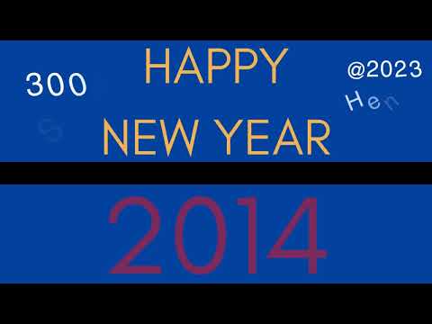 ageHa NYE 2014 Projector Countdown v2