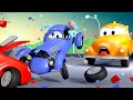 El accidente !! - Tom la Grúa en Auto City | Dibujos animados para niñas y niños