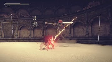 Nier automata debug mode Combo Testing 32