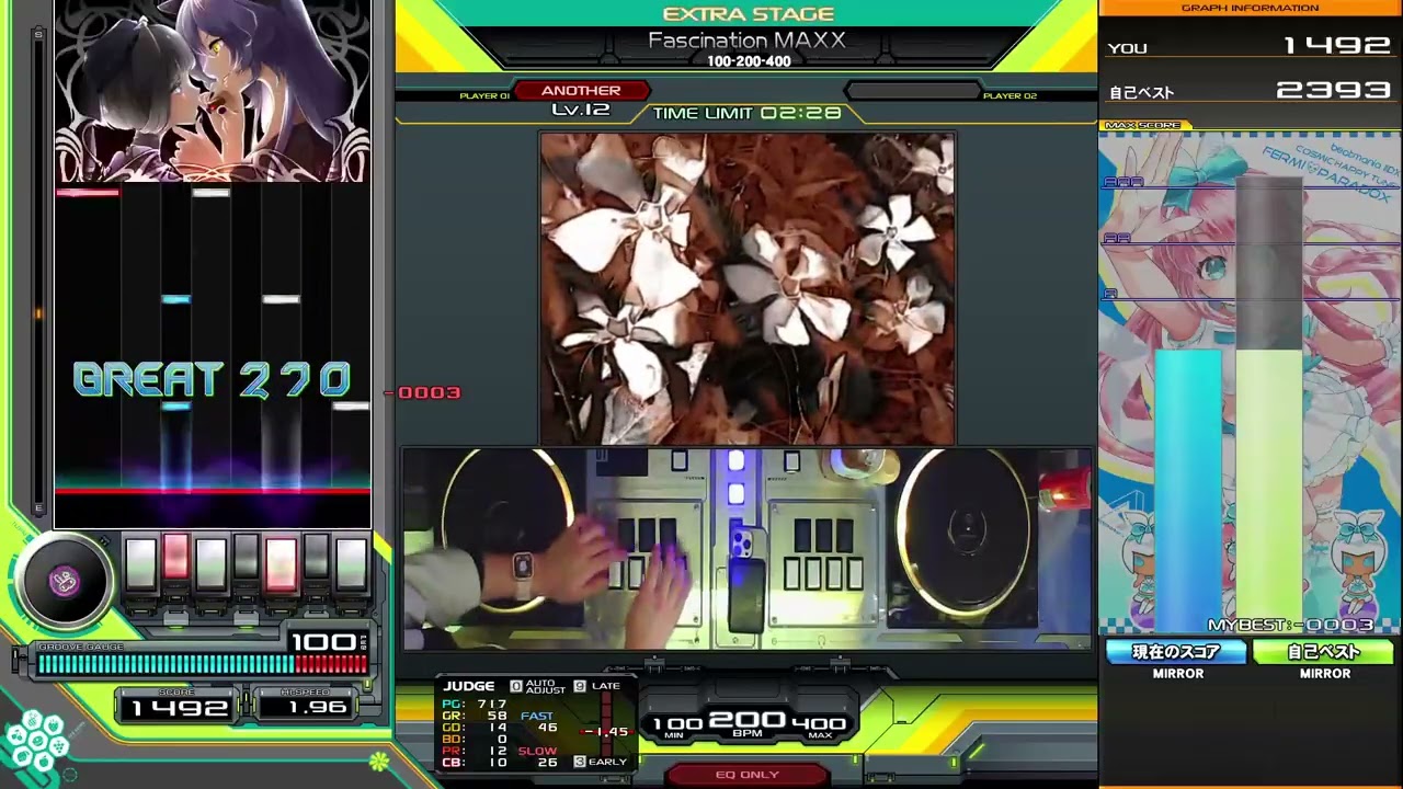 【beatmania IIDX】Fascination MAXX 初2400