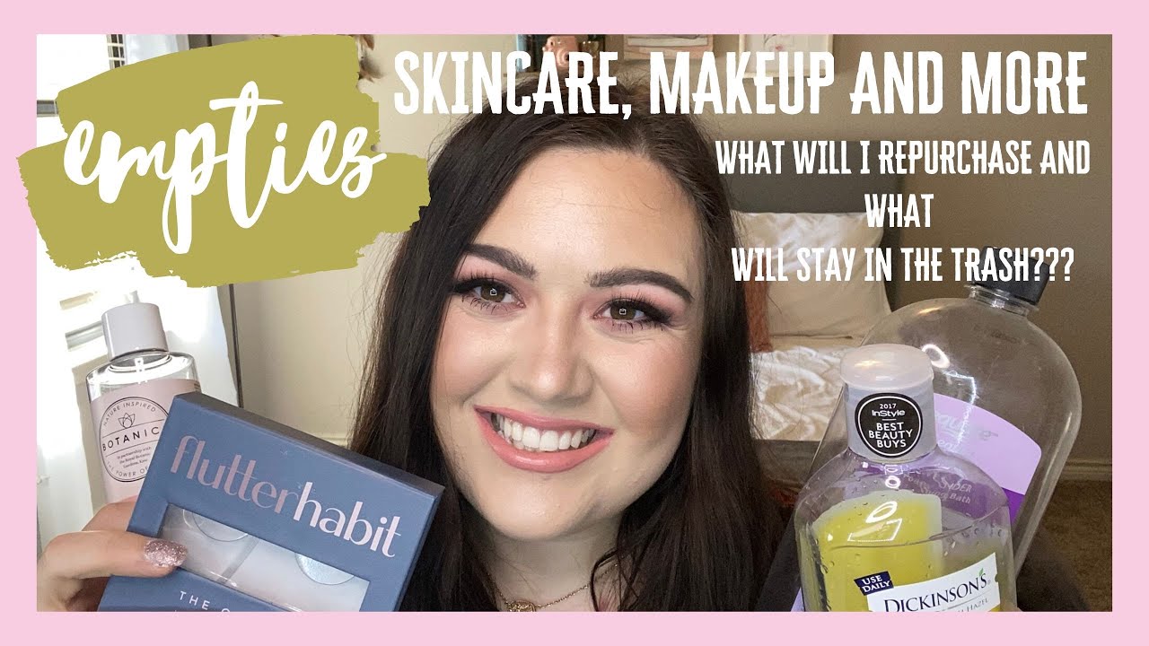 LET'S TALK ABOUT MY TRASH // beauty, skincare, and makeup products I've