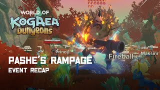Pasheks Rampage A Break-The-Server Event World Of Kogaea - Kmon
