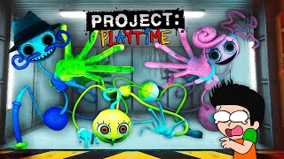 ENCUENTRO A LA FAMILIA LONG LEGS EN PROJECT PLAYTIME 😱🤯 POPPY PLAYTIME FINAL INESPERADO|JONDRES GC