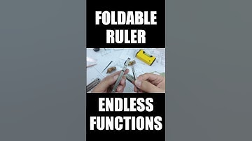 Now on Kickstarter: COMANDI - Titanium Multifunctional Foldable Measuring Rule