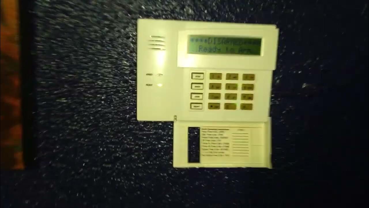 HONEYWELL ALARM SYSTEM TEST YouTube