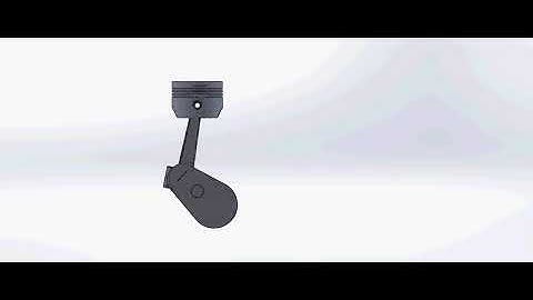 Piston Assembly Simulation in Solidworks