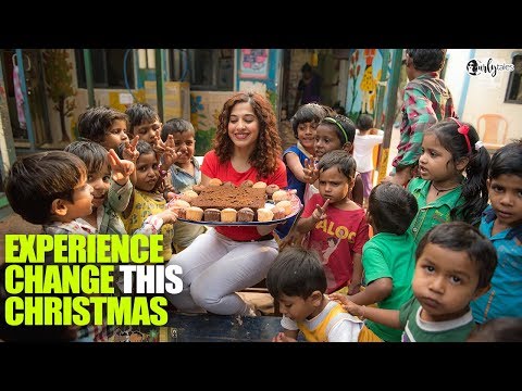 Kamiya Jani Baked Christmas Cake For Underprivileged Kids | Curly Tales