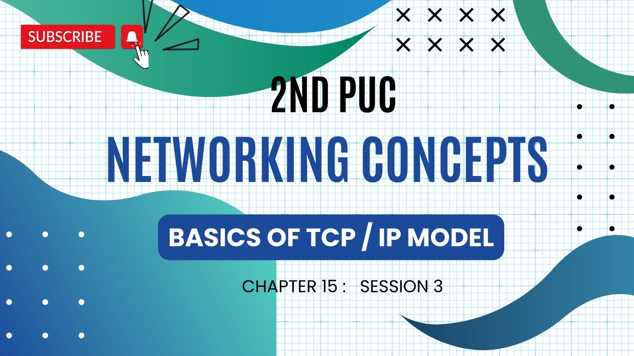 CHAPTER 15 | S3 | TCP /IP MODEL | NETWORKING CONCEPTS - YouTube