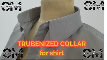 Trubenized Collars for Shirts #sewingtips @CouturismoMaster
