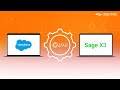 GUMU™ Integration for Salesforce with Sage X3