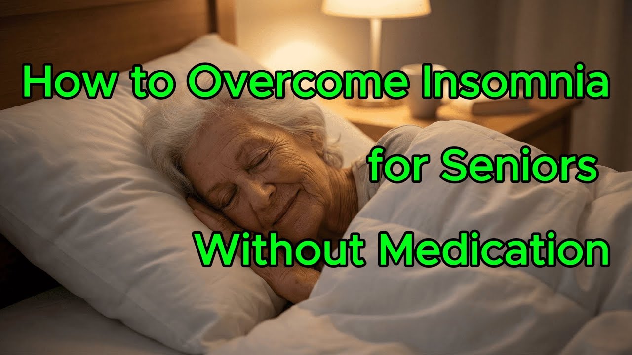 How to Overcome Insomnia for Seniors Without Medication