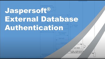 External Database Authentication with JasperReports Server