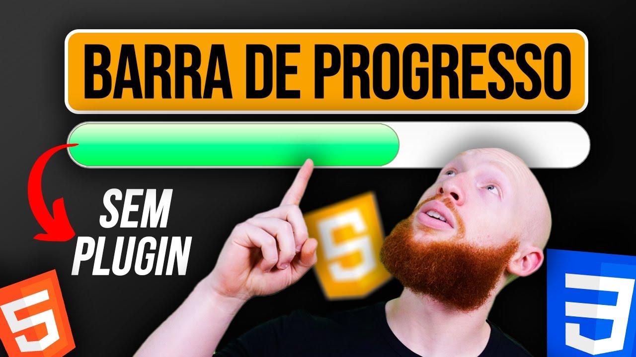 barra de progresso html