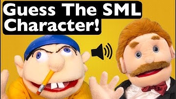 Guess the SML character by its voice Super Mario Logan quiz
