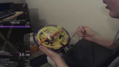 Perplexus Original 1-26 in 5.467 Seconds (World Record)