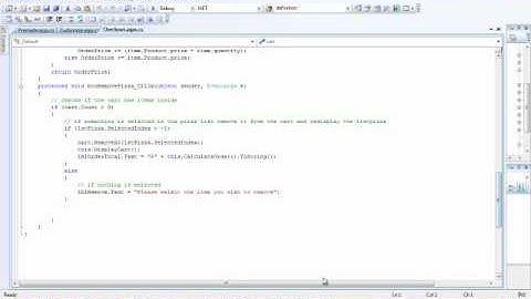 ASP.NET - Online Pizza Ordering Project