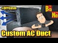 Building Custom DIY Air Duct for my Window AC with JayzTwoCents