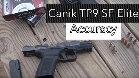 Canik TP9SF Elite Accuracy
