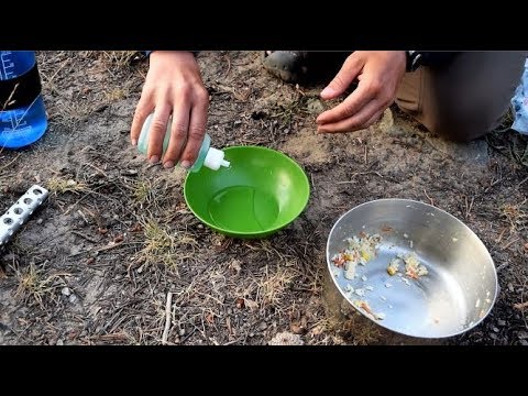 Backcountry Cooking Series – Part 6: Clean-Up/Washing Dishes