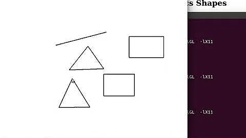 Polymorphism in Drawing OpenGL Graphics Shapes (Part 2)